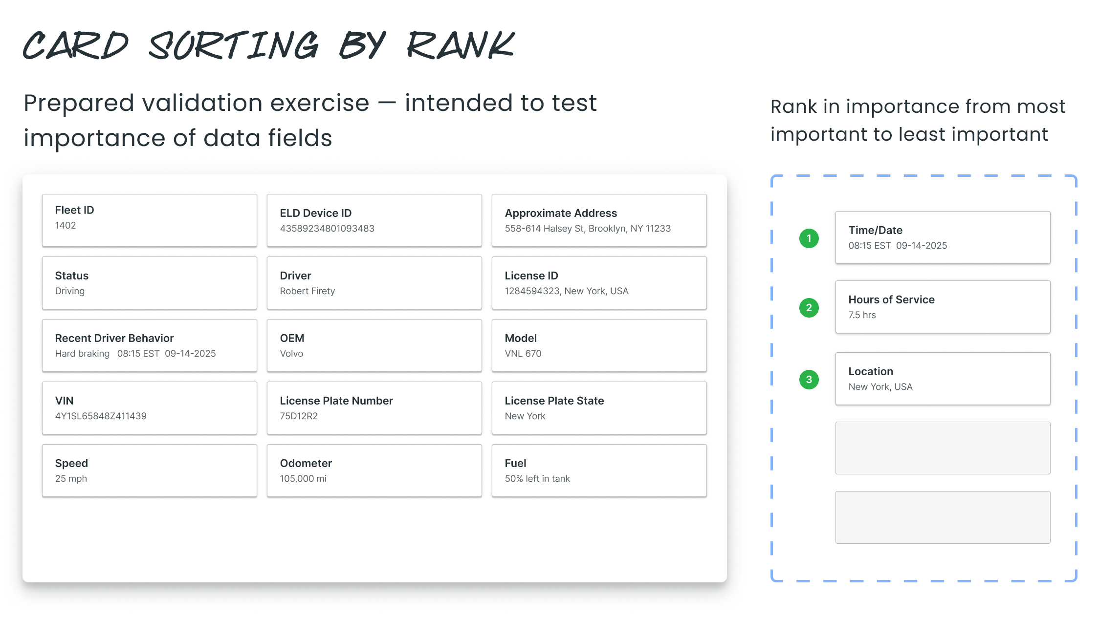 Card sorting by rank RTFL v2